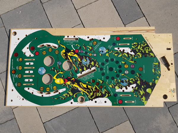 Quicksilver Mirco playfield - UNBREAKABLE Plastic set COMBO